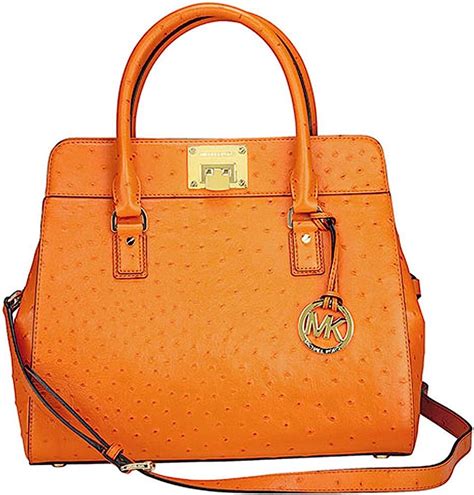 Michael Kors Astrid Large Satchel (Tangerine) 